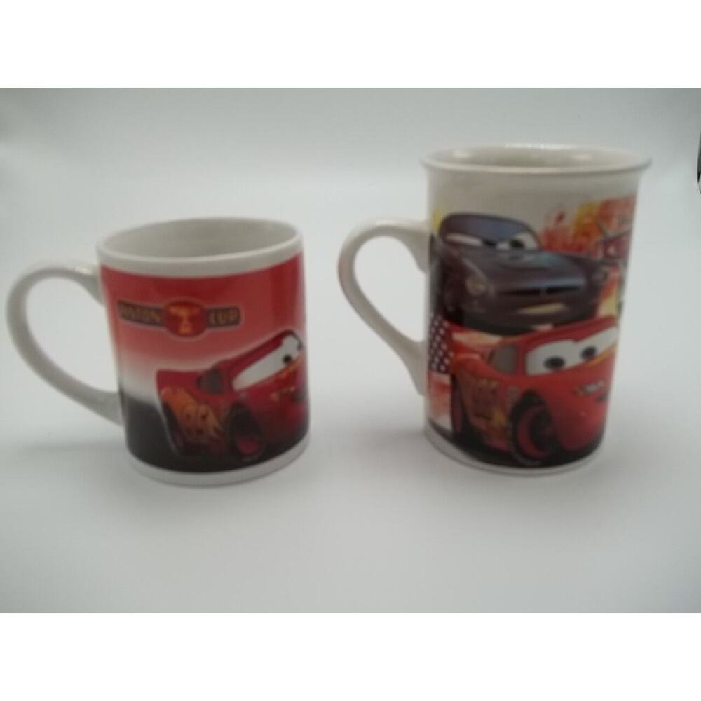 2011 ~ CARS ~‎ Disney Pixar Lightning McQueen & Tow Mater ~ Coffee / Tea Mug Cup